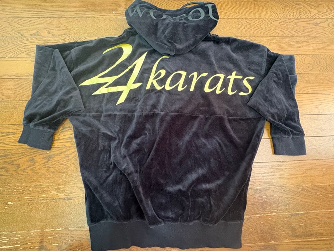 24karats セットアップ ベロア M