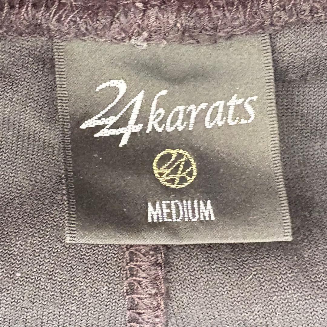 24karats セットアップ ベロア M