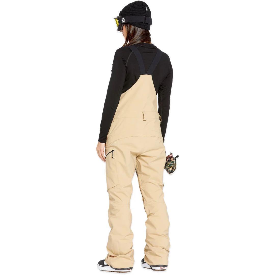 中古◇Volcom ElmStretch ゴアテックス ビブパンツ◇レディースM