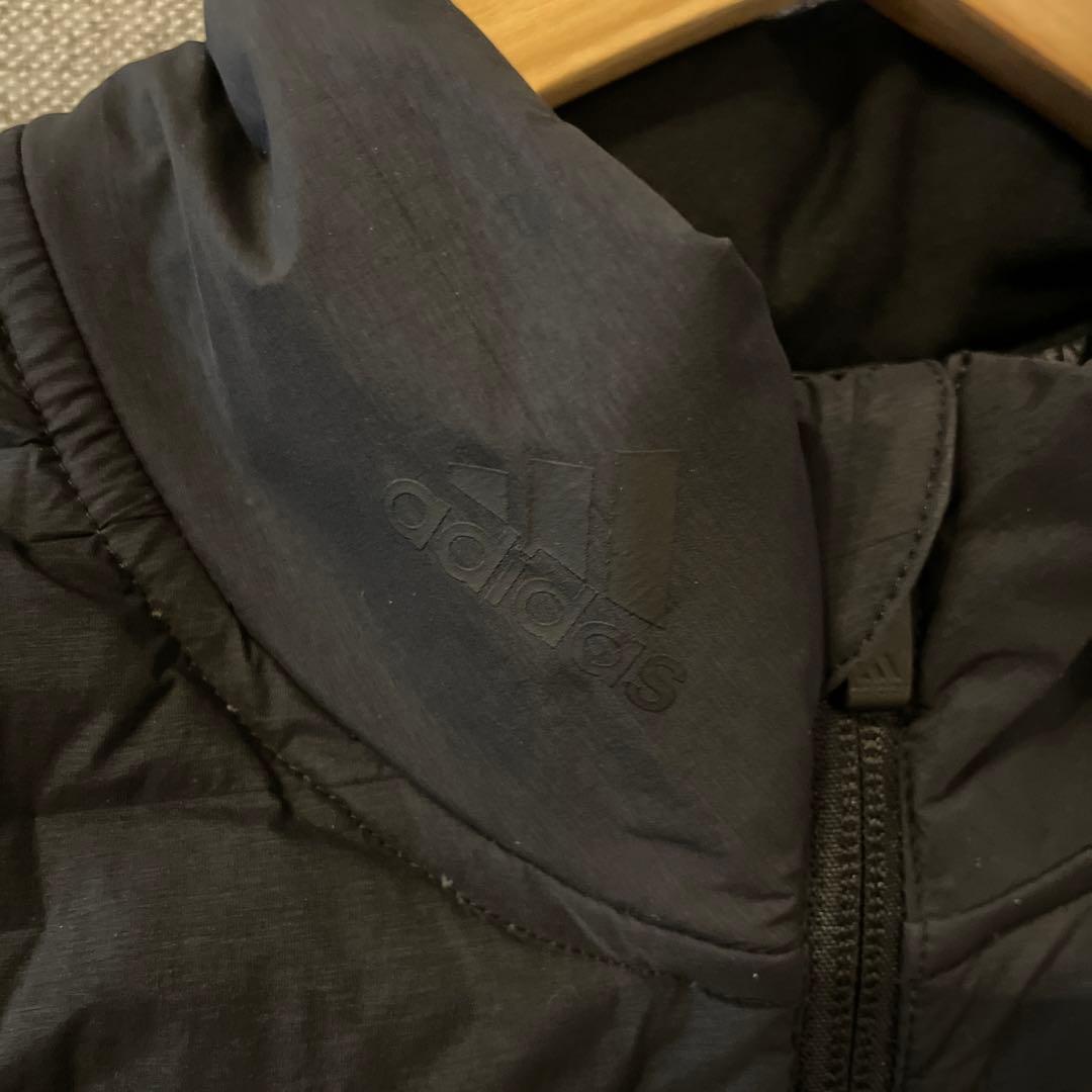 adidas (アディダス) フルジップ ゴルフ ダウンジャケットレディース L