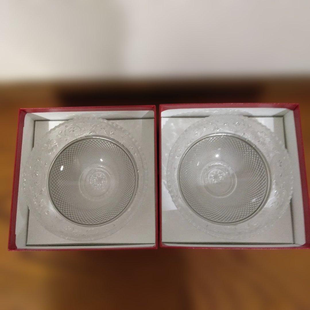 【る934】バカラ　Baccarat　クリスタル　ボウル　アラベスク