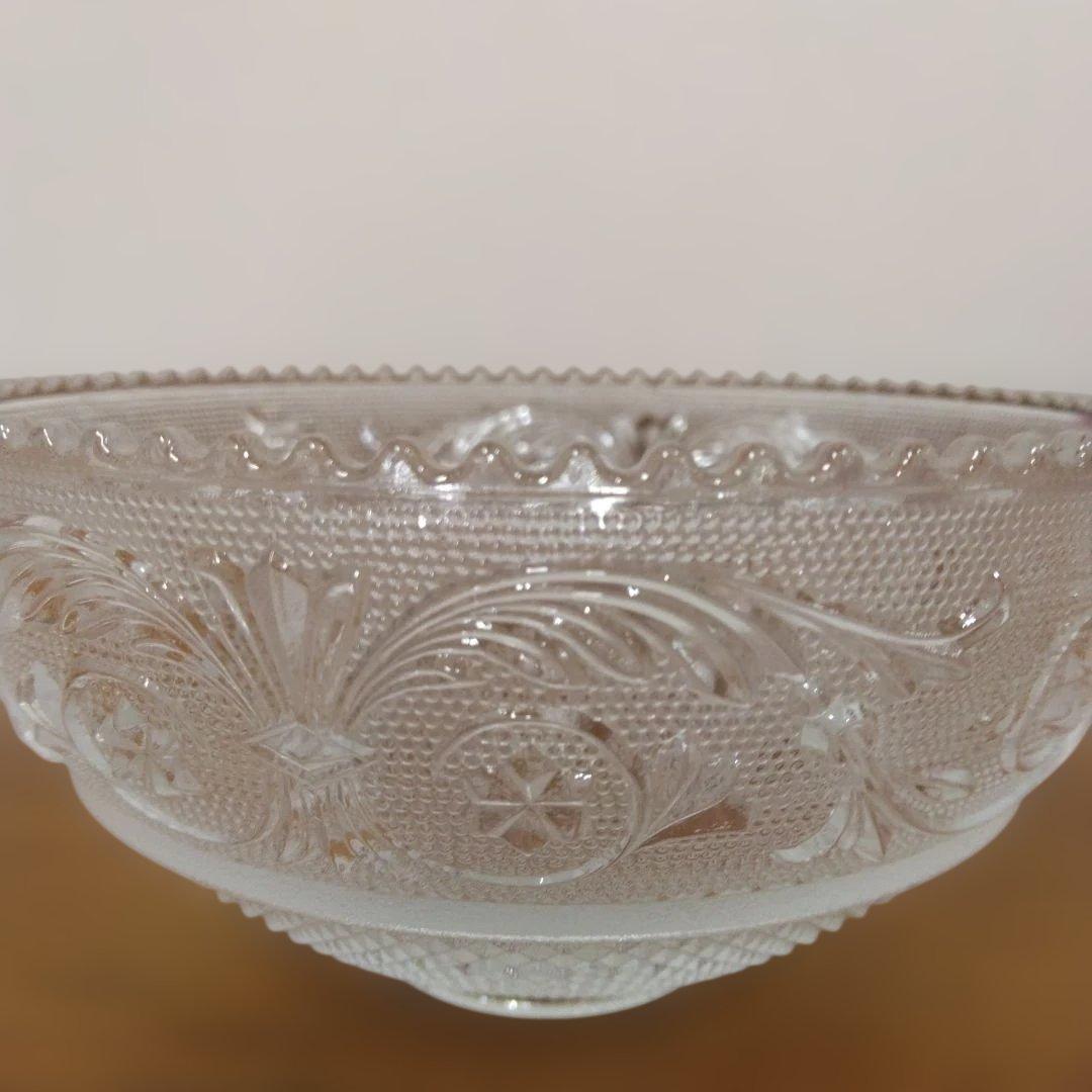 【る934】バカラ　Baccarat　クリスタル　ボウル　アラベスク