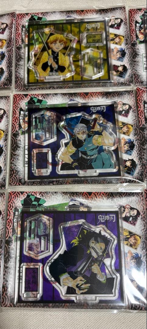 鬼滅の刃　アクリルフィギュアコレクション　第1弾　全12種　コンプリート