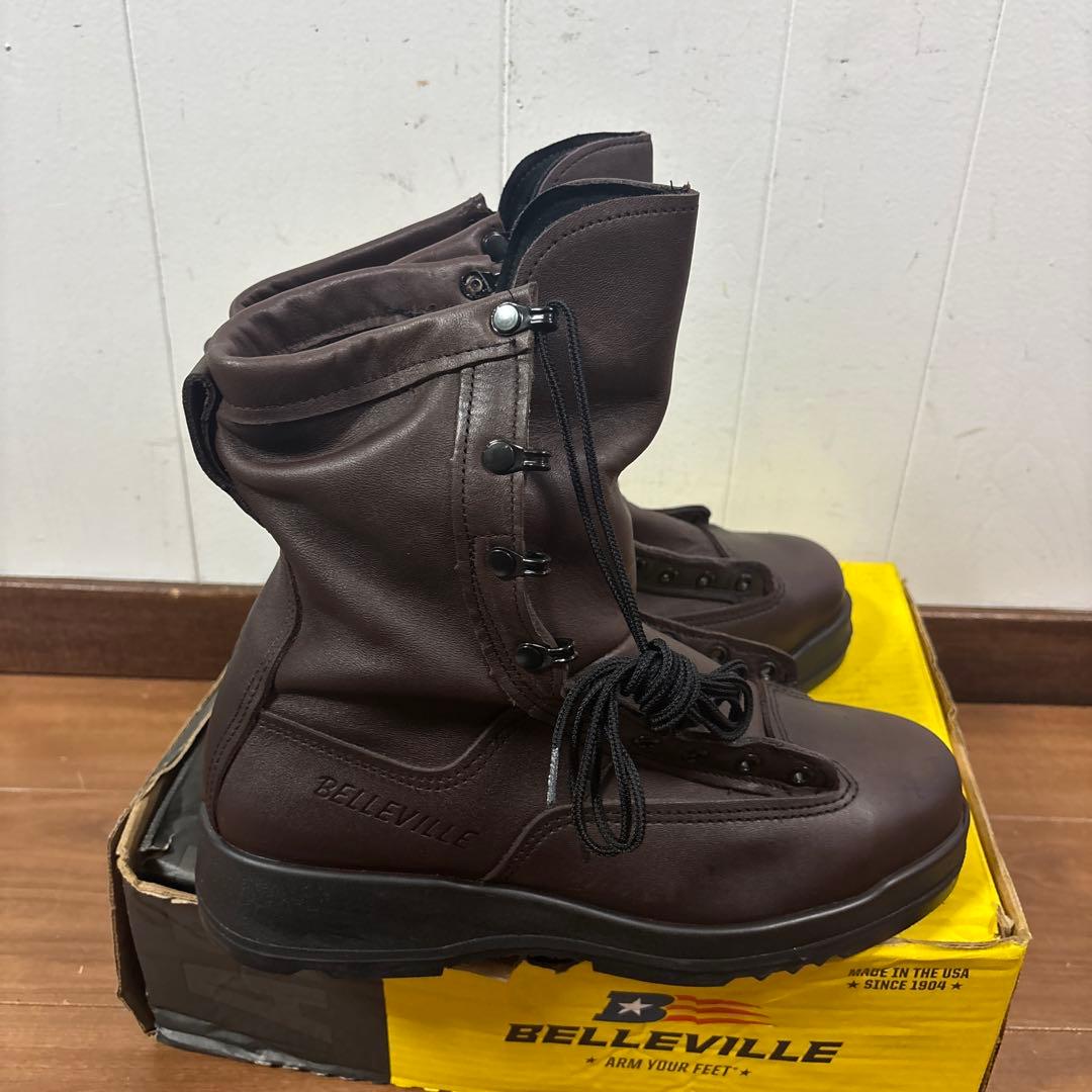 未使用品　米軍　BELLEVILLE ミリタリーブーツ　ブラウン　28cm