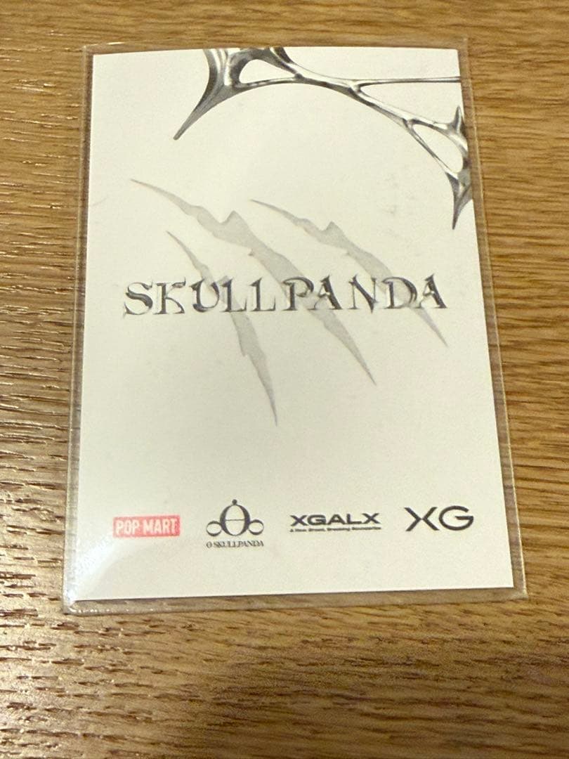 SKULLPANDA XG 日本限定 スカルプパンダ XGカード 限定品