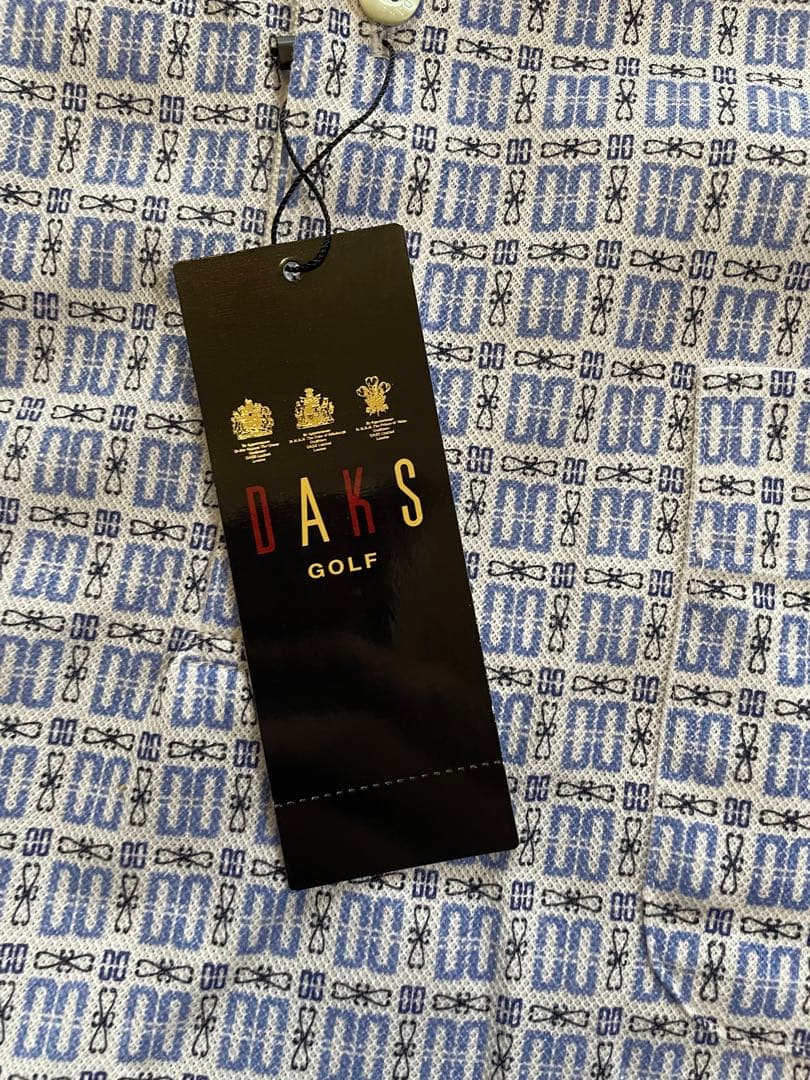 新品★DAKS GOLF ダックスゴルフ　オンワード　ポロシャツ　Lサイズ