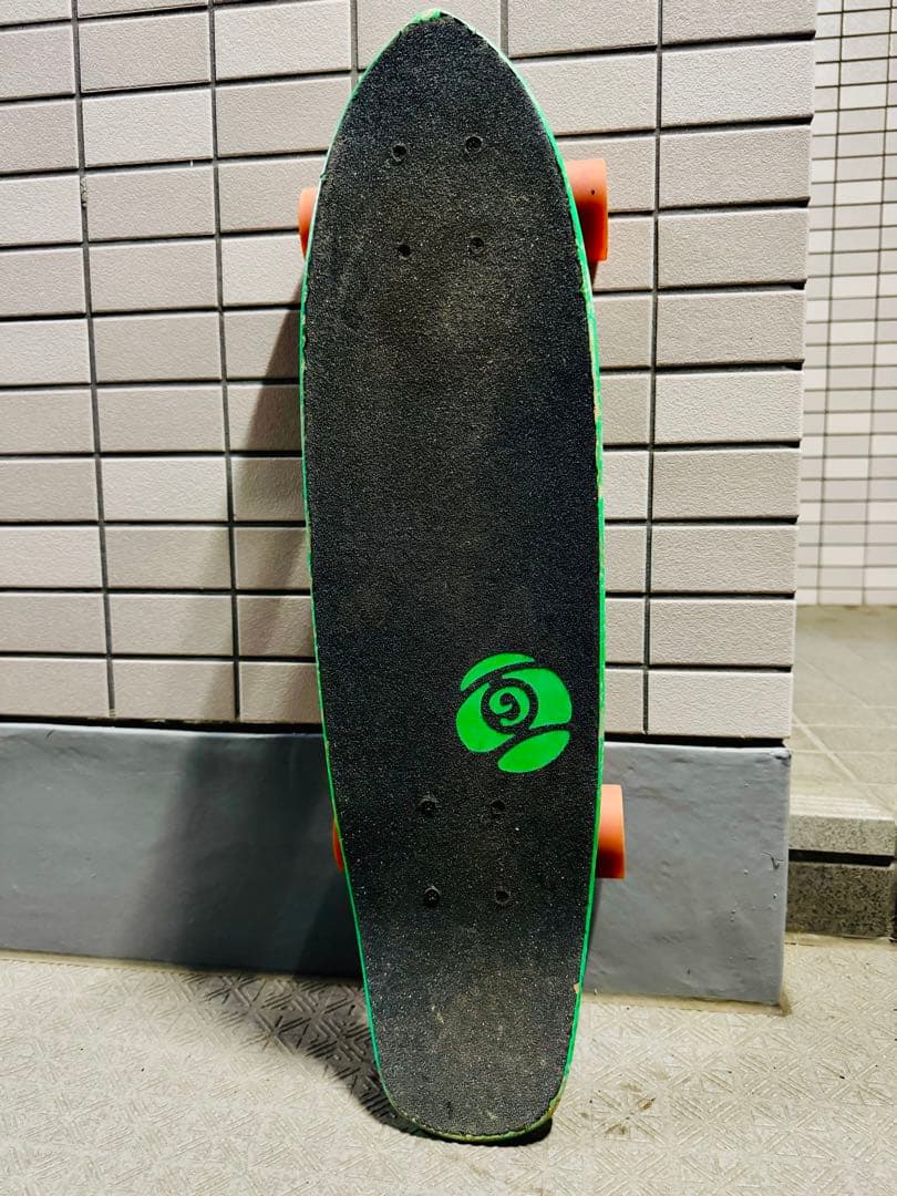 SECTOR 9 スケートボード グリーン/オレンジ　サーフスケート