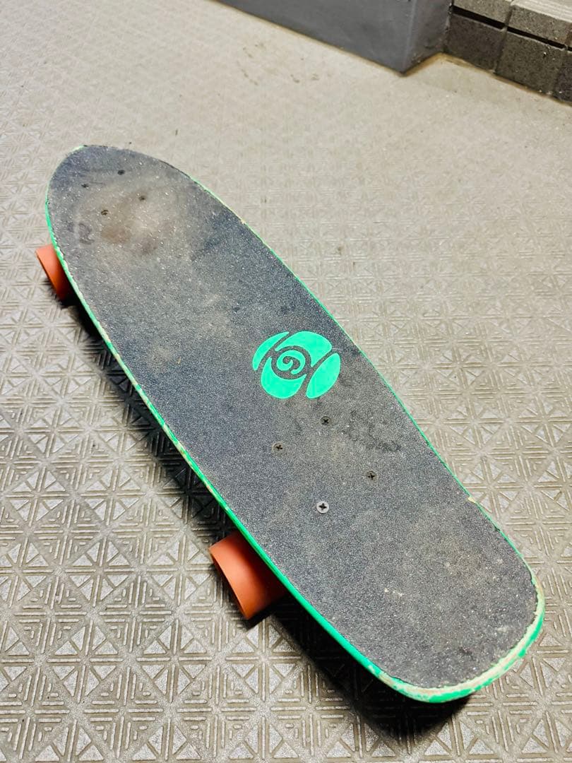 SECTOR 9 スケートボード グリーン/オレンジ　サーフスケート