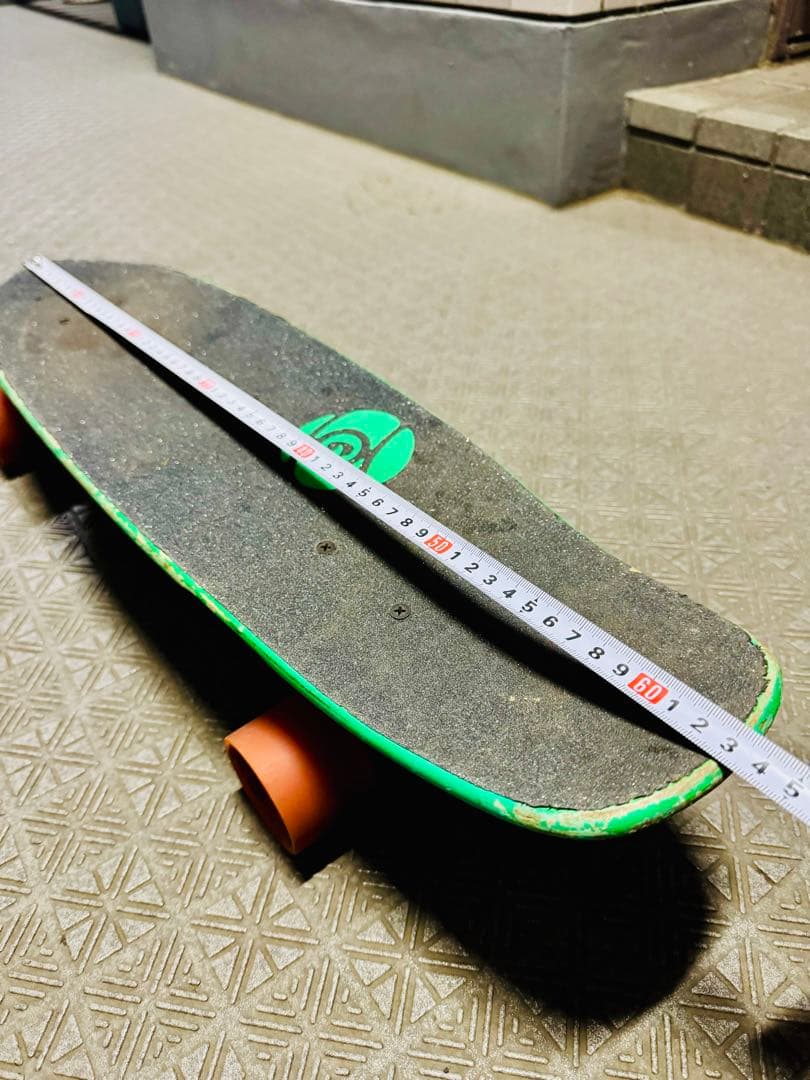 SECTOR 9 スケートボード グリーン/オレンジ　サーフスケート