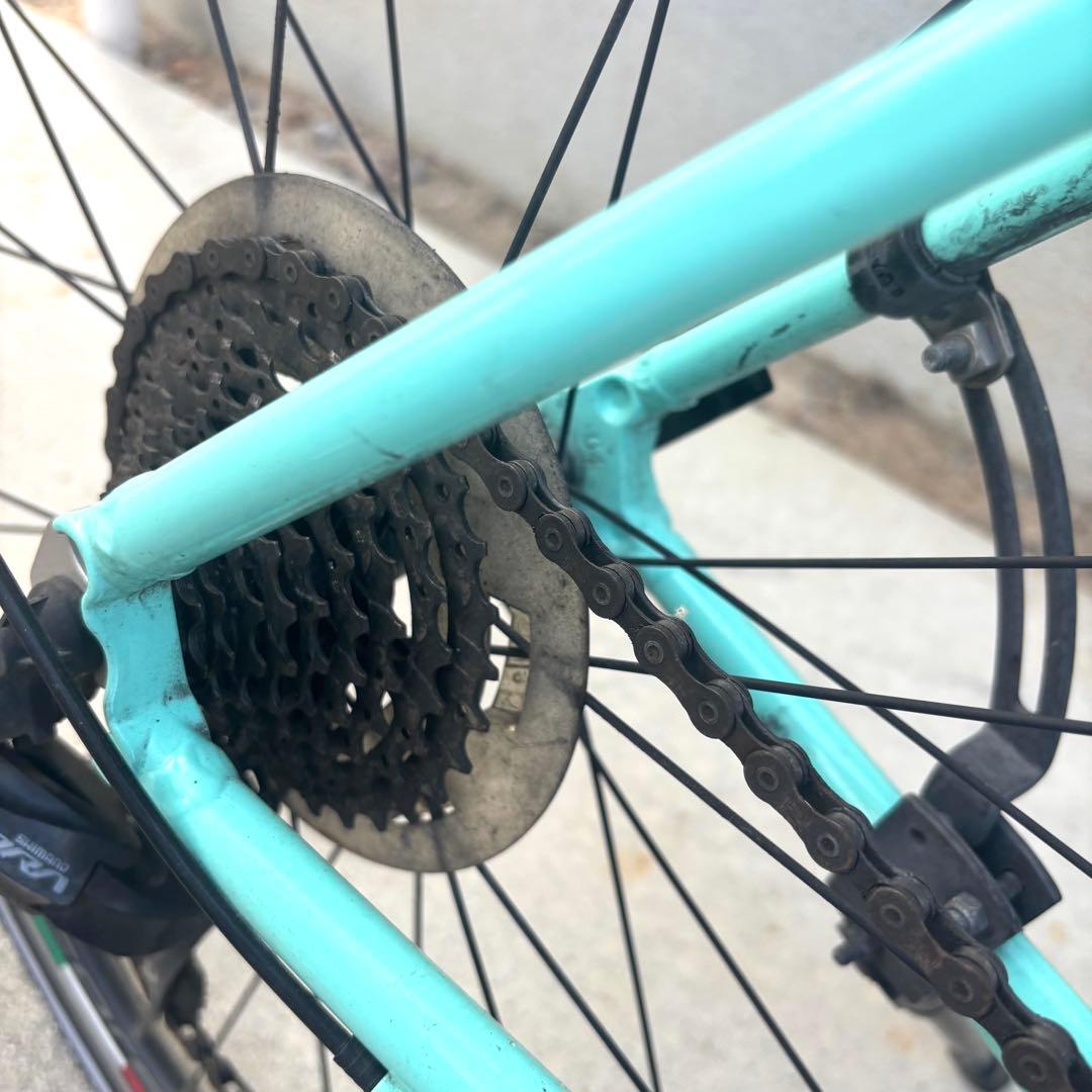 Bianchi VIA NIRONE 7 ロードバイク520mm チェレステ