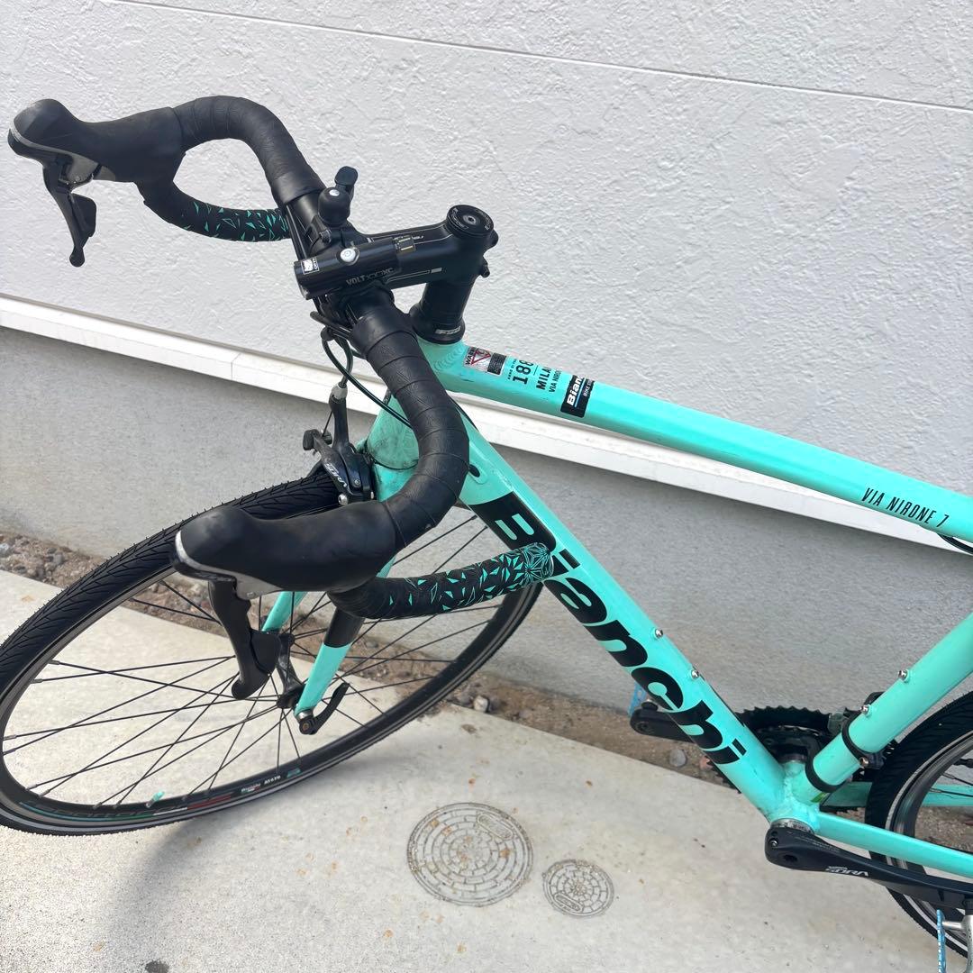 Bianchi VIA NIRONE 7 ロードバイク520mm チェレステ