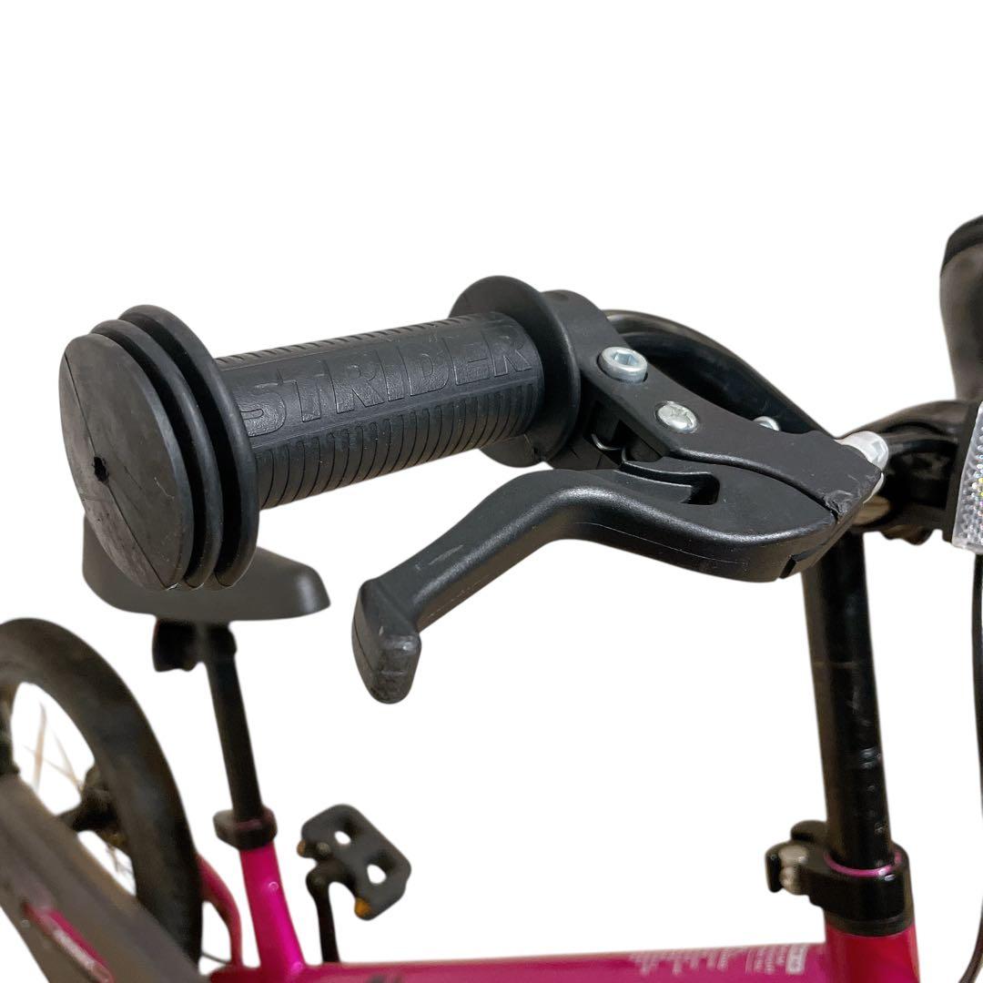 ストライダー　14X ピンク　純正スタンド　strider ペダル付き　自転車