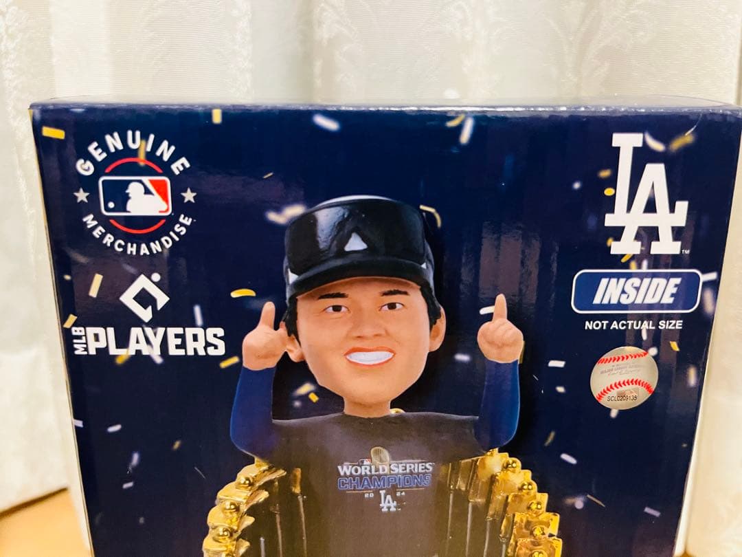 【正規品】大谷翔平 WS2024Champプレーヤーイントロフィーボブルヘッド④