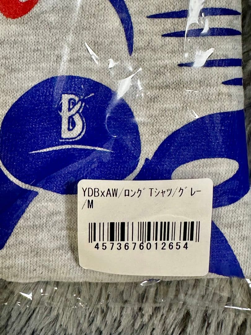 ベイスターズ　スターマン　A&Wコラボ　ロングTシャツ グレー　Mサイズ