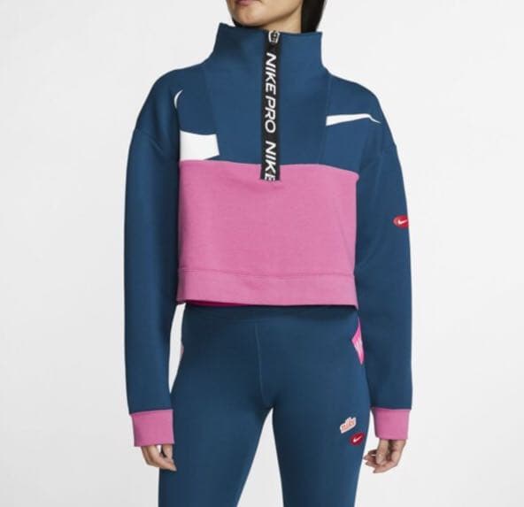 新品 NIKE ナイキ レディース ハイネックジップアップ トレーニングウェア