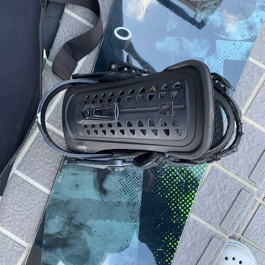 OGASAKA CTD 156 スノーボード バインディング ブーツ 付き