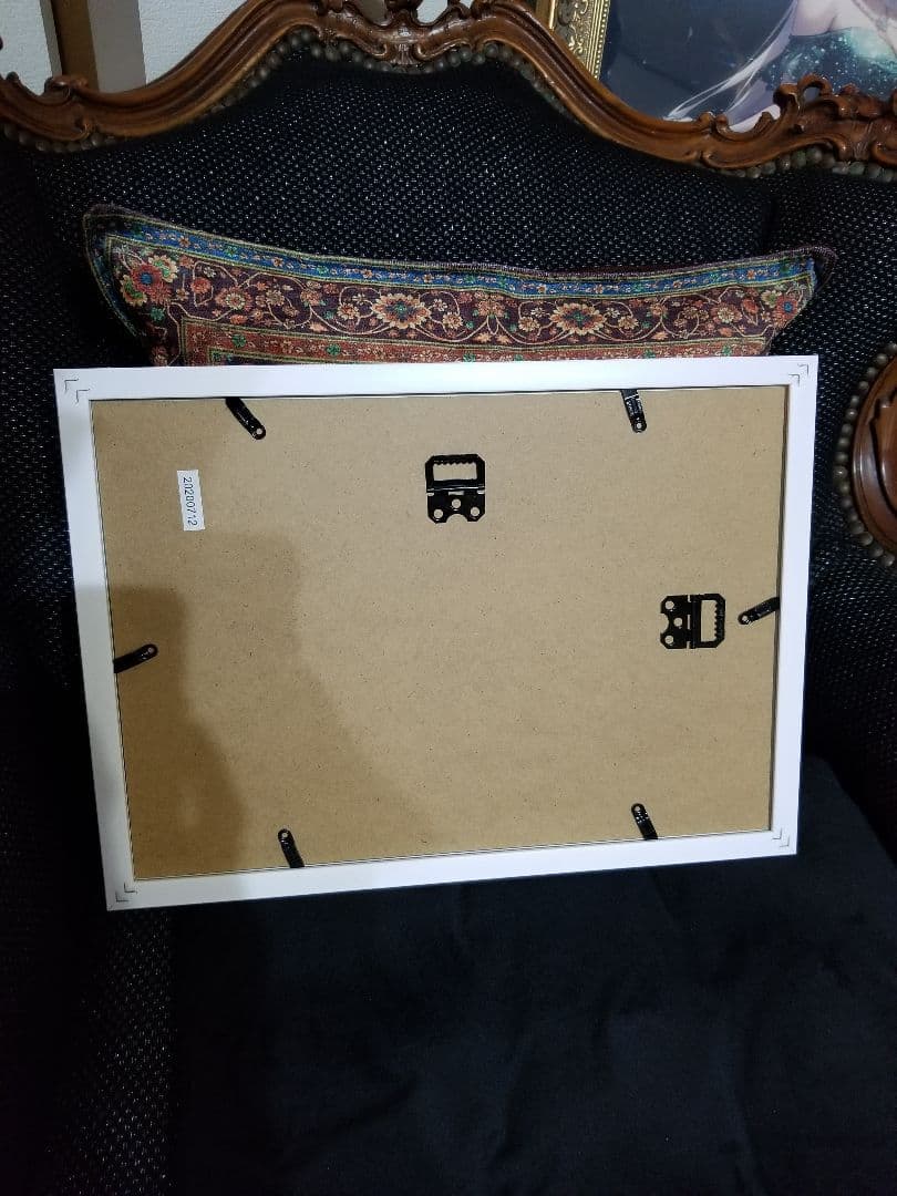 鉛筆画 色鉛筆 直筆 サイン入り A4サイズ 写真 女の子 ②