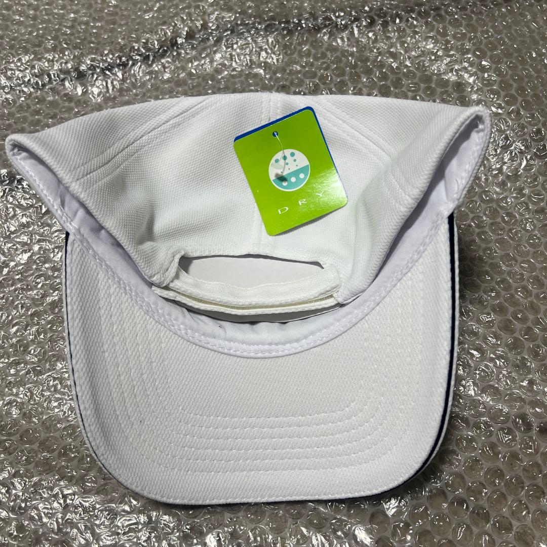 【新品】ダイヤモンドカップゴルフ キャップ 帽子 ロゴ入り GOLF グッズ 白
