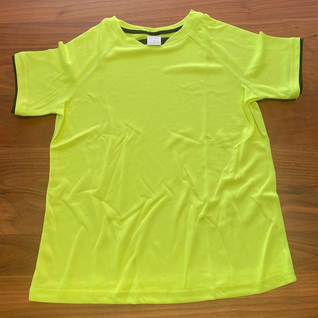 ゆったりカジュアル キッズ半袖 Tシャツ＆ショーツパンツ サイズ7 キッズ服
