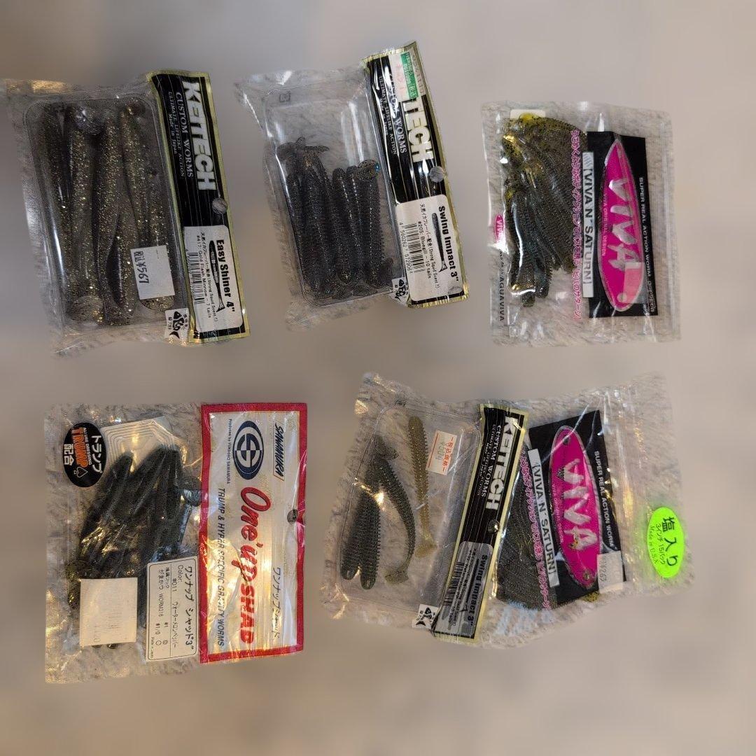 バス釣りワームセット