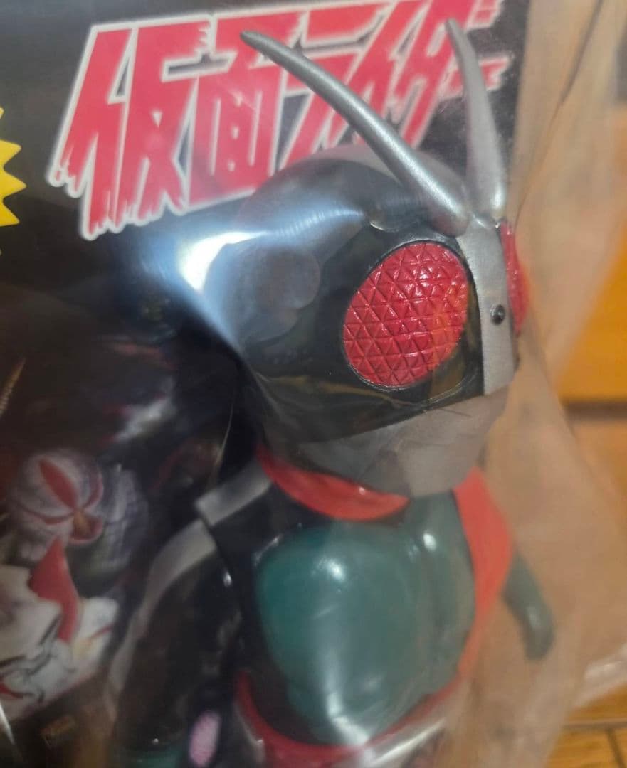 東映レトロソフビコレクション　仮面ライダー旧2号　メディコムトイ　石森プロ