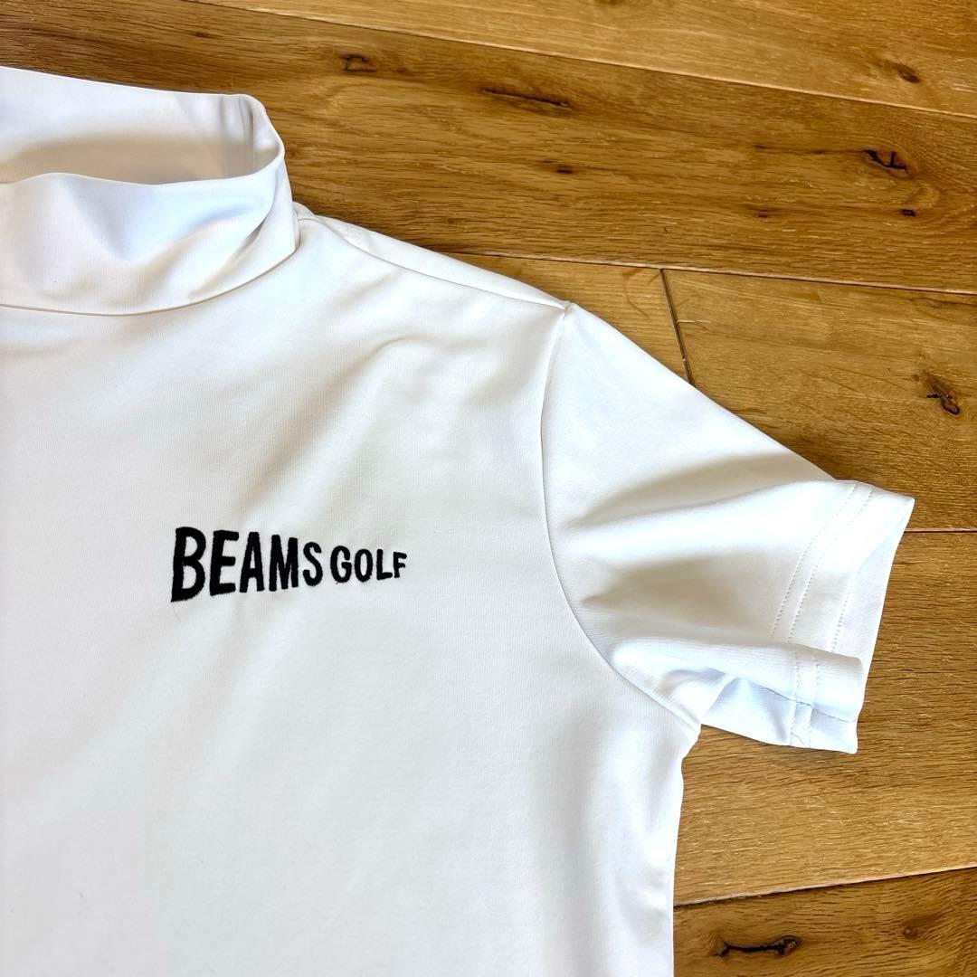 BEAMS GOLFビームスゴルフ★シンプルでオシャレなモックネックシャツ★S