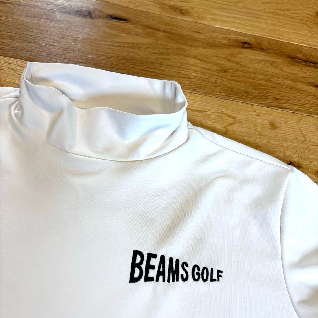 BEAMS GOLFビームスゴルフ★シンプルでオシャレなモックネックシャツ★S