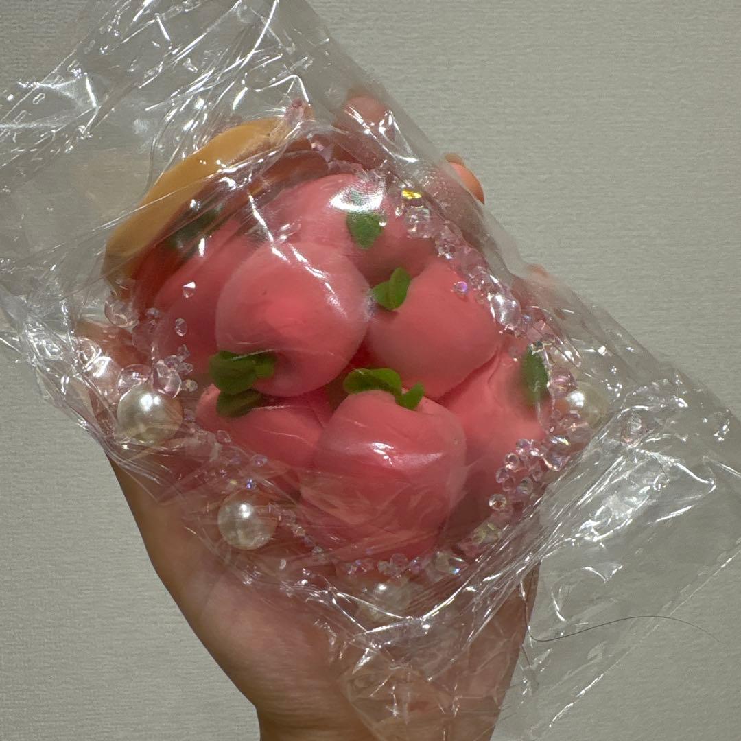 うさぎ 桃缶 豆腐感 シャリシャリ スクイーズ キラキラ先生 3点セット