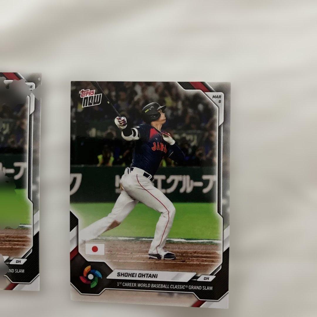 Topps NOW WBC 大谷翔平 台湾戦　満塁ホームラン 2026 4枚