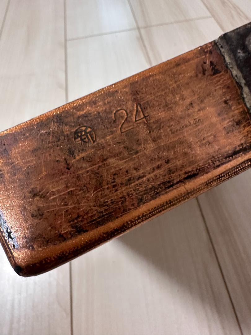 銅製 業務用卵焼き器 24.5×24.5 木製ハンドル 蓋付き