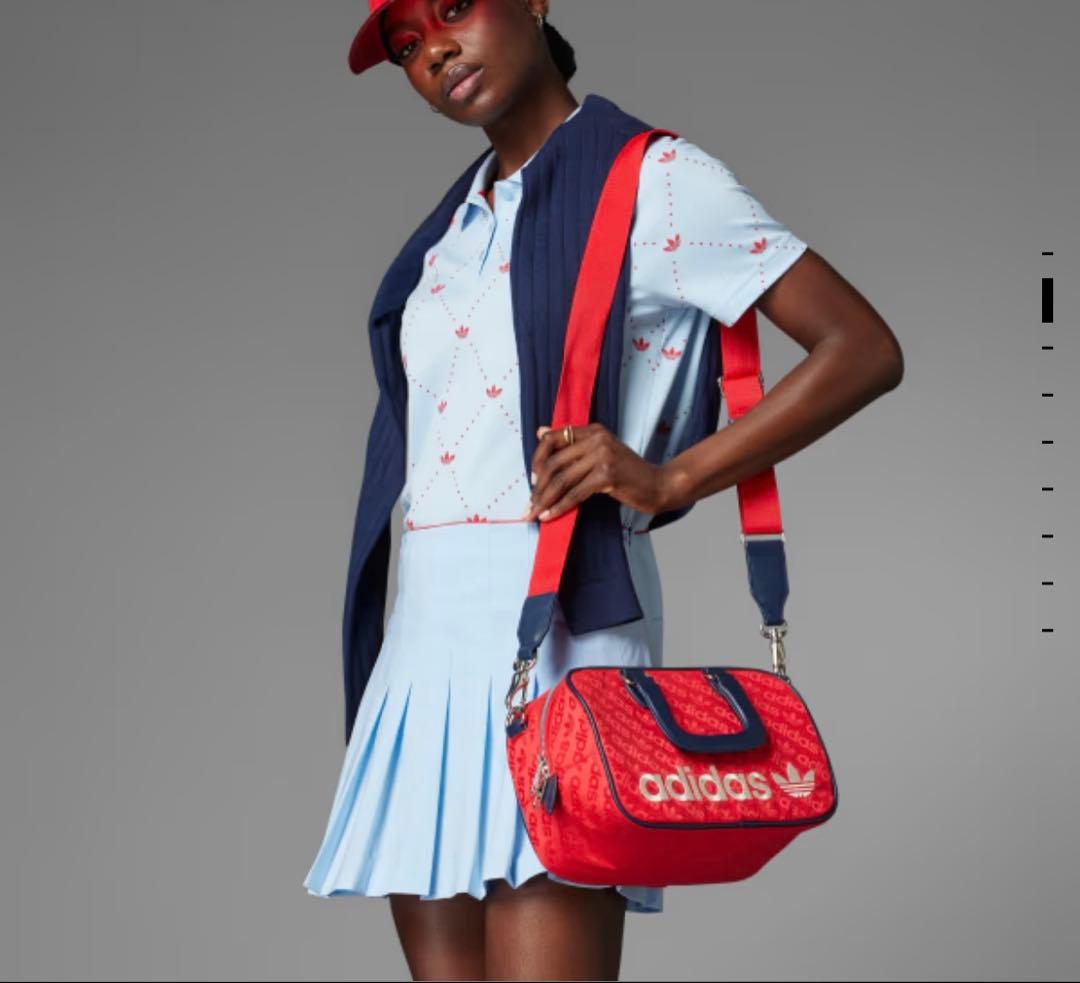 adidas originals golf モノグラム　ラウンドバッグ
