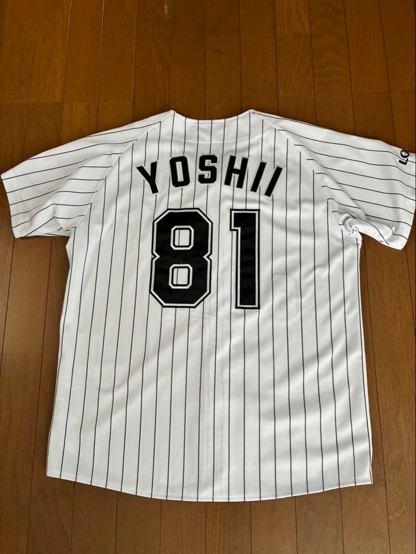 千葉ロッテマリーンズ 吉井81 ユニフォーム Oサイズ