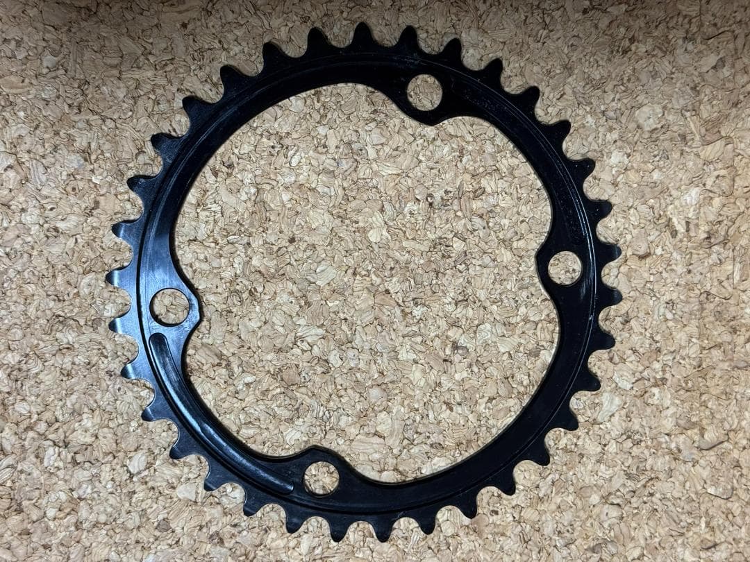 【中古】FC-R9200チェーンリング 50t/34t セット（実走無し）