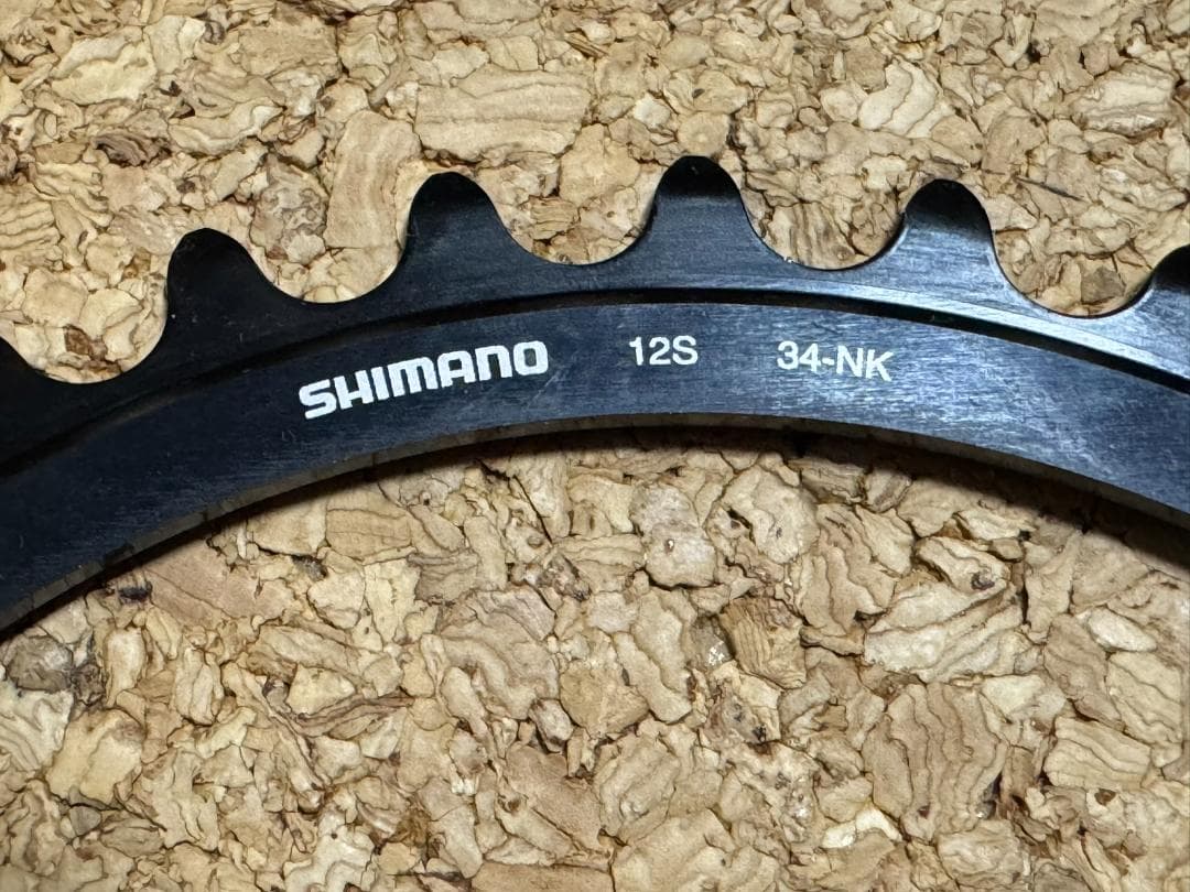 【中古】FC-R9200チェーンリング 50t/34t セット（実走無し）