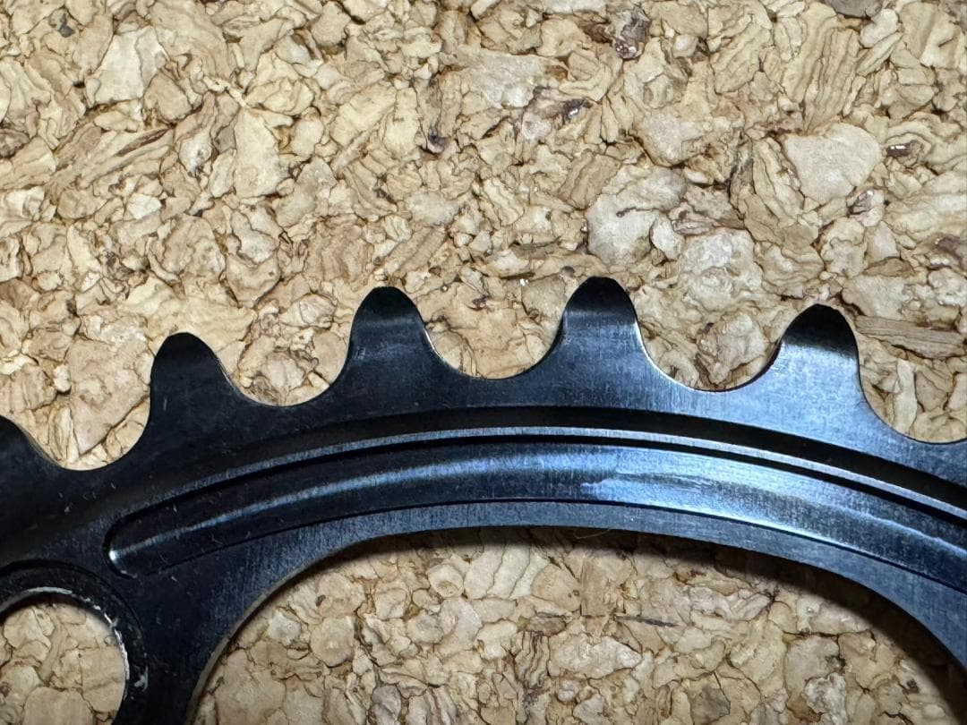 【中古】FC-R9200チェーンリング 50t/34t セット（実走無し）