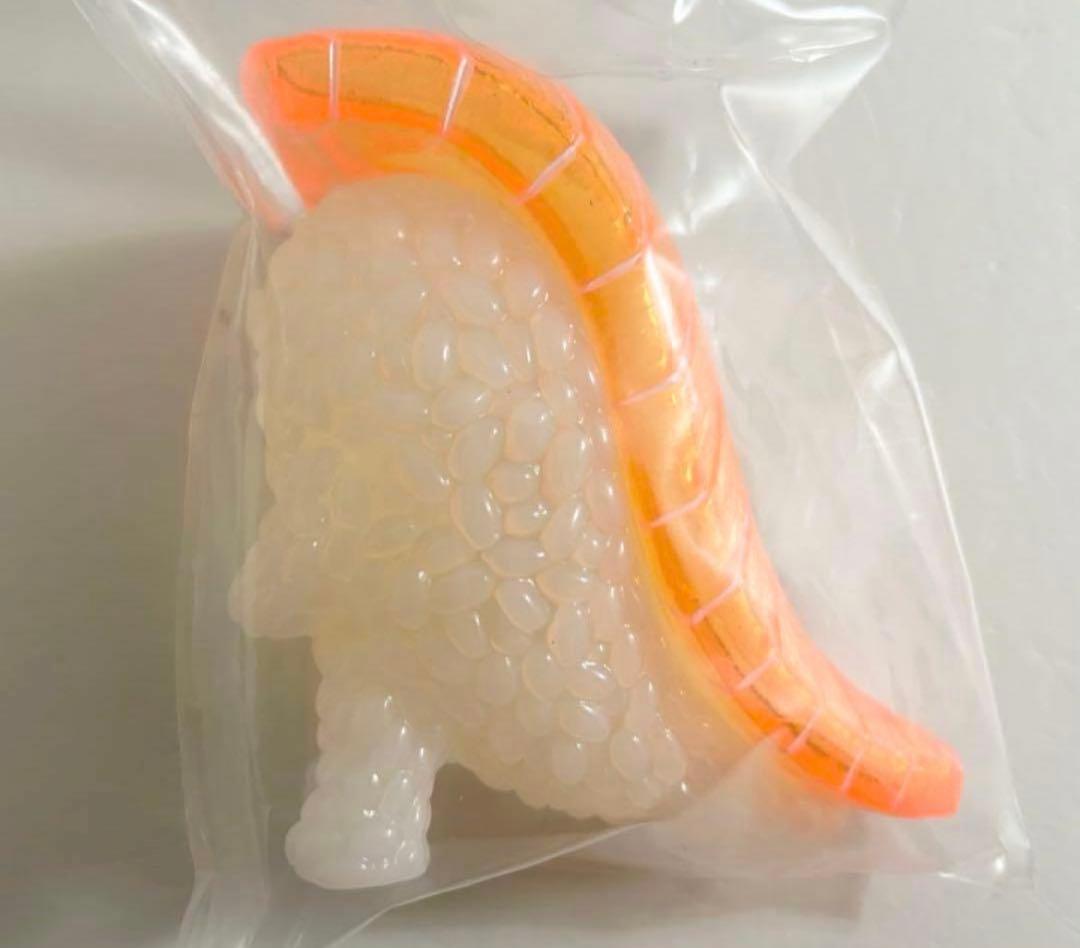 新品 希少 スシエルエー SUSHI-LA 新鮮サーモン ソフビフィギュア