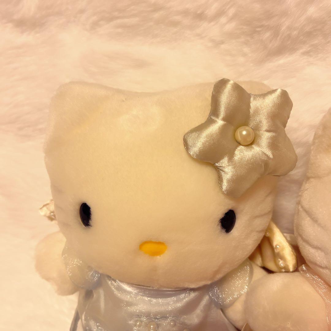 希少レア　ハローキティ　エンジェル　ぬいぐるみ　レトロ　1998年製　サンリオ