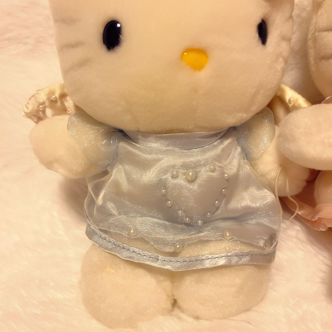 希少レア　ハローキティ　エンジェル　ぬいぐるみ　レトロ　1998年製　サンリオ