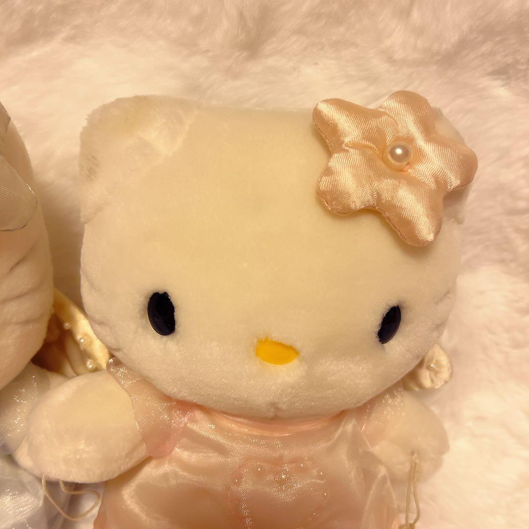 希少レア　ハローキティ　エンジェル　ぬいぐるみ　レトロ　1998年製　サンリオ