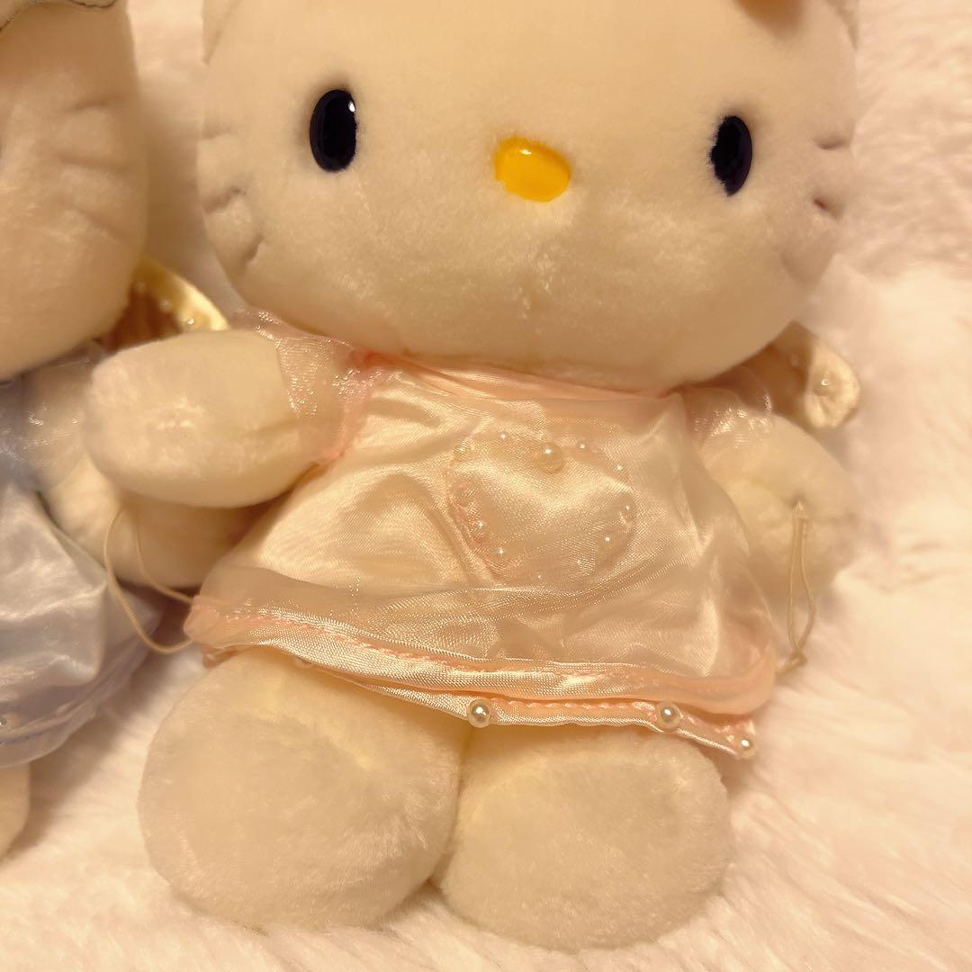 希少レア　ハローキティ　エンジェル　ぬいぐるみ　レトロ　1998年製　サンリオ