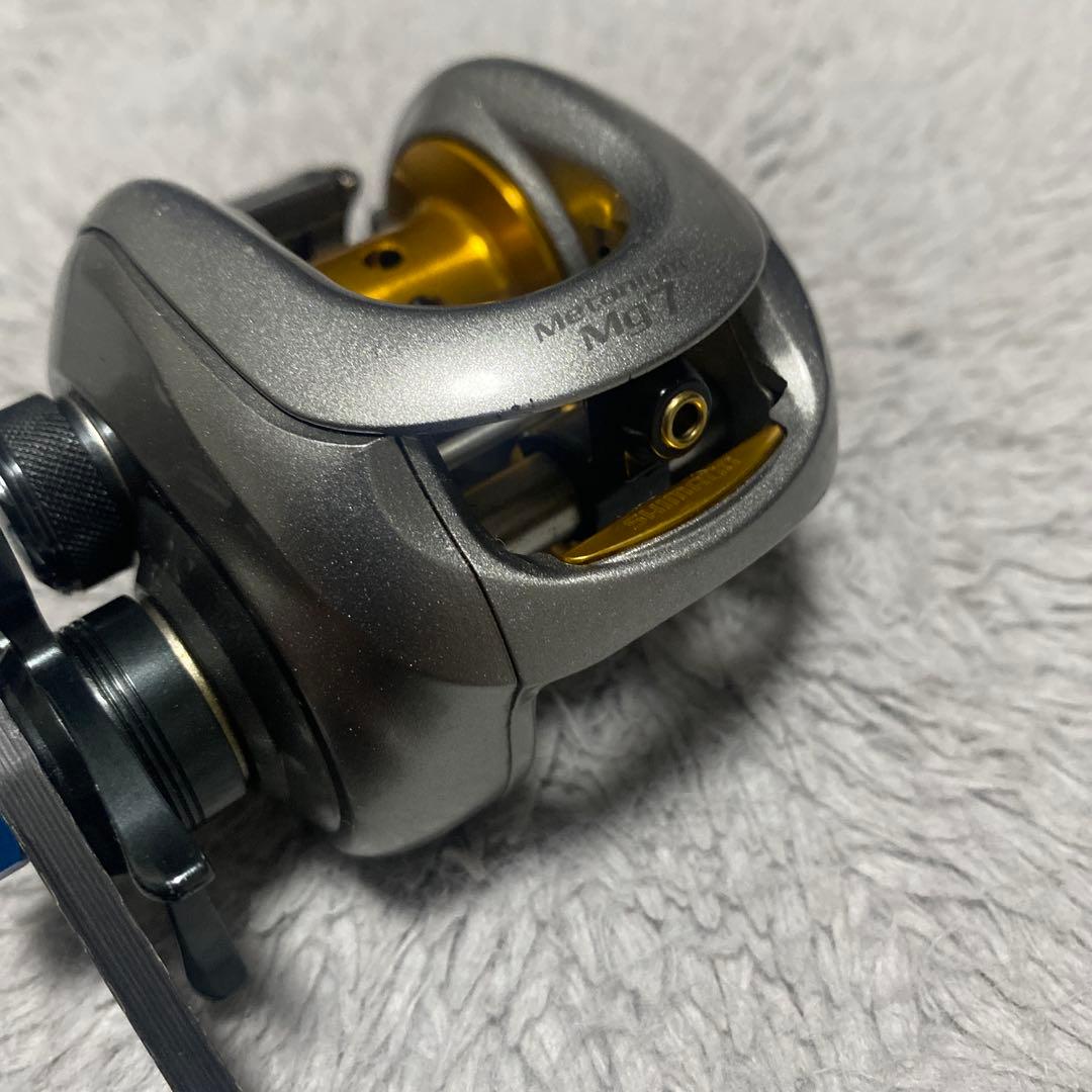 シマノ　07メタニウムMG7 右　zpiハンドル　機関良好