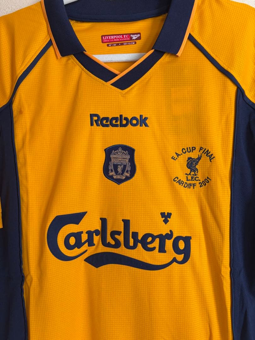 Liverpool リバプールFC FAカップファイナル2001 シャツ L