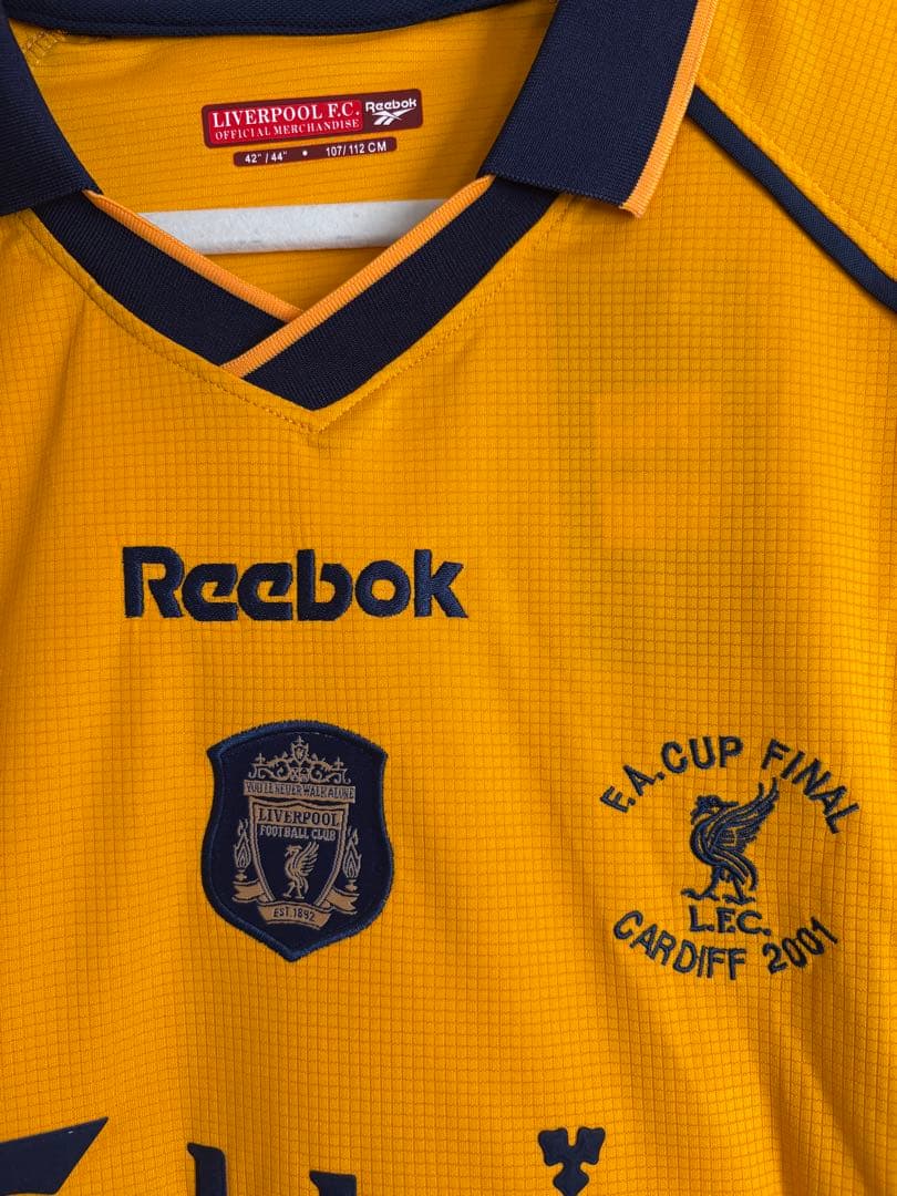 Liverpool リバプールFC FAカップファイナル2001 シャツ L