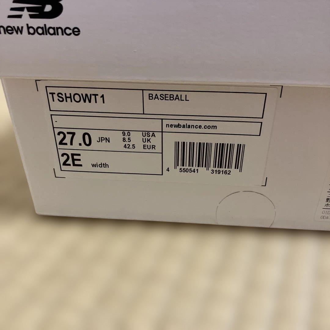 new balance TSHOWT1 トレーニングシューズ 27.0cm