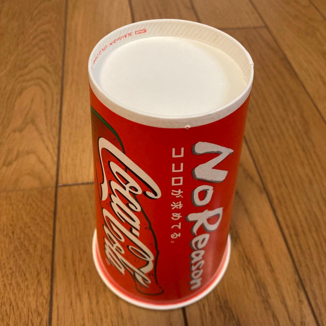 コカコーラ ノベルティグッズ No Reason 紙コップ