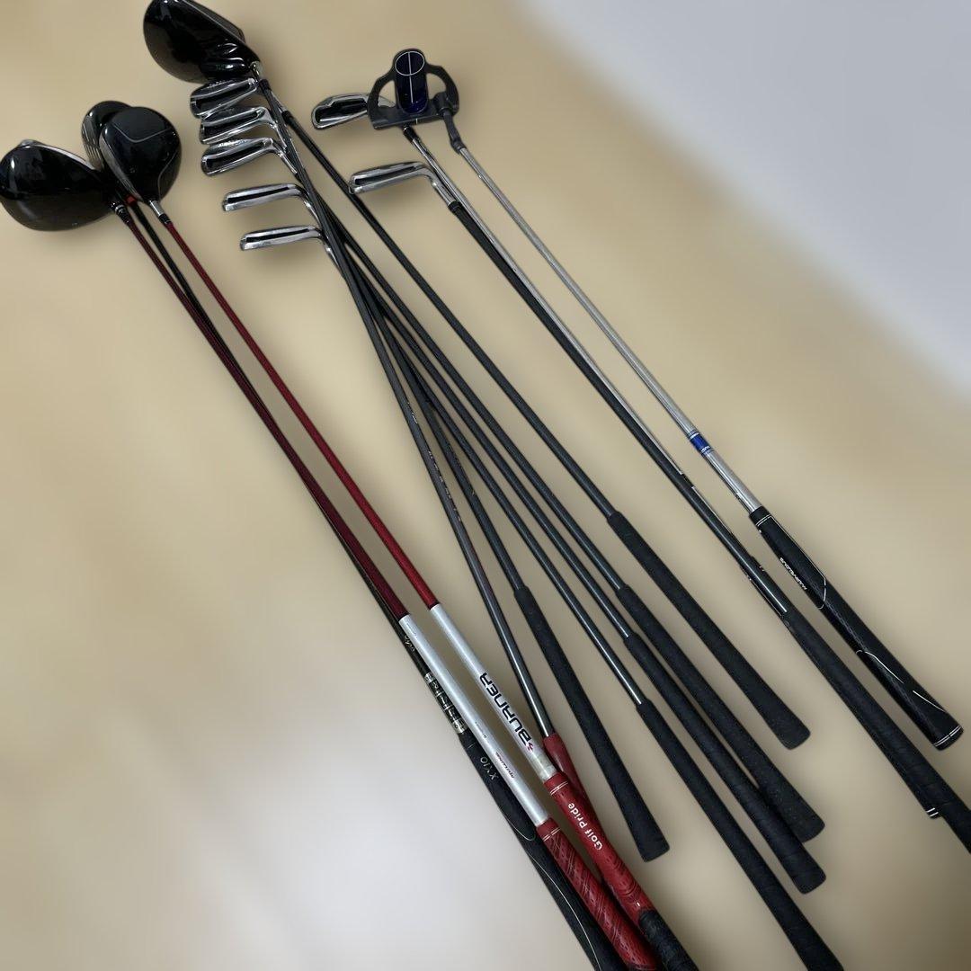 ゴルフクラブセット一式 右利き 12本 バッグ無し
