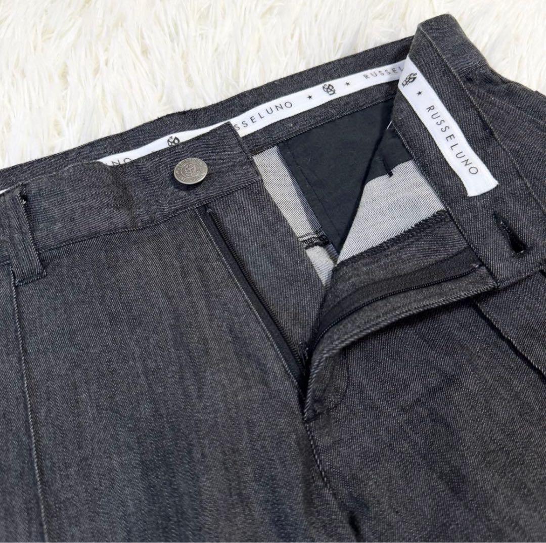 美品✨ ラッセルノ パンツ ストレッチ デニム風 XL ゴルフ 大きいサイズ