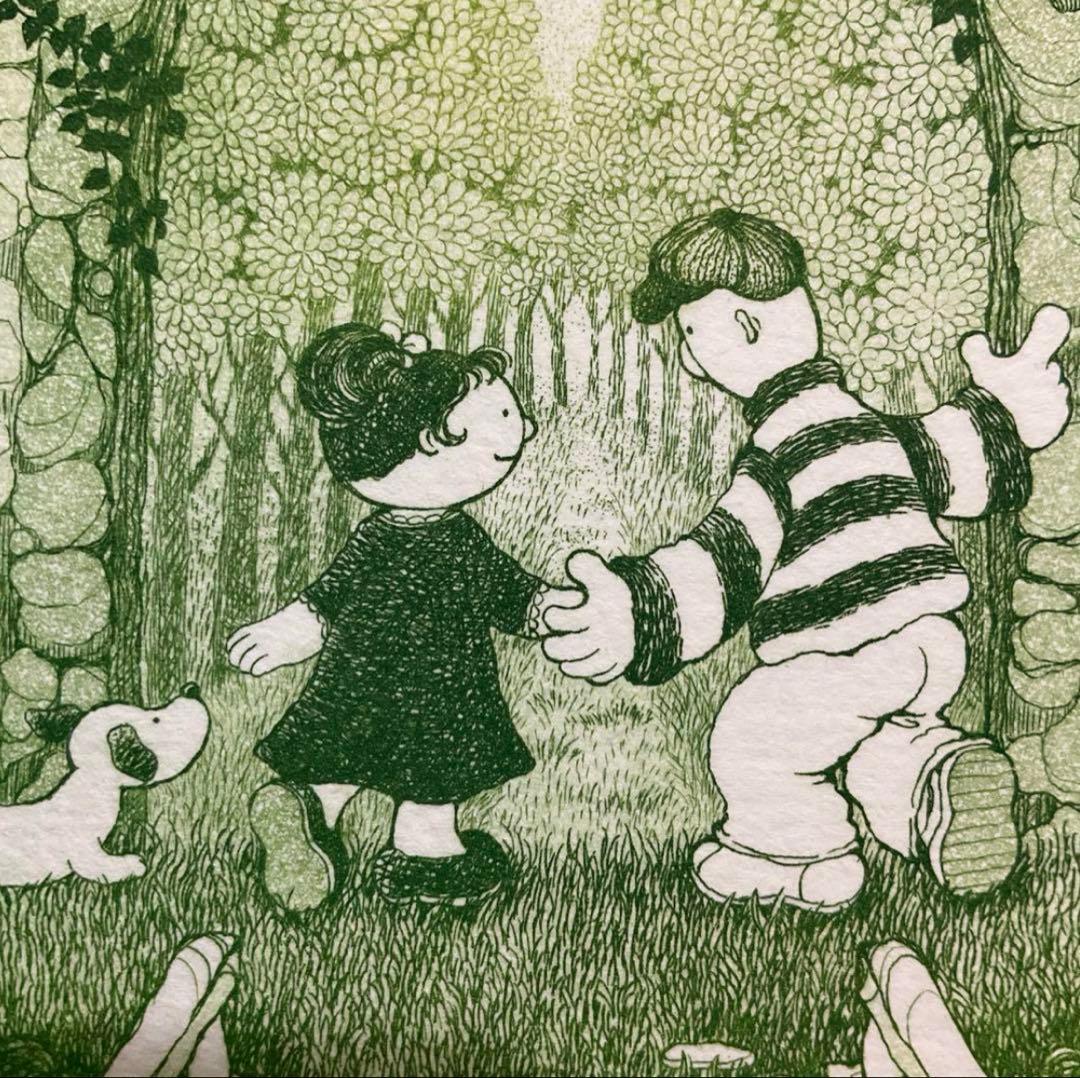 絵画・額縁・銅版画・上砂理佳・Prelude・エッチング・メルヘン・美術品・雑貨