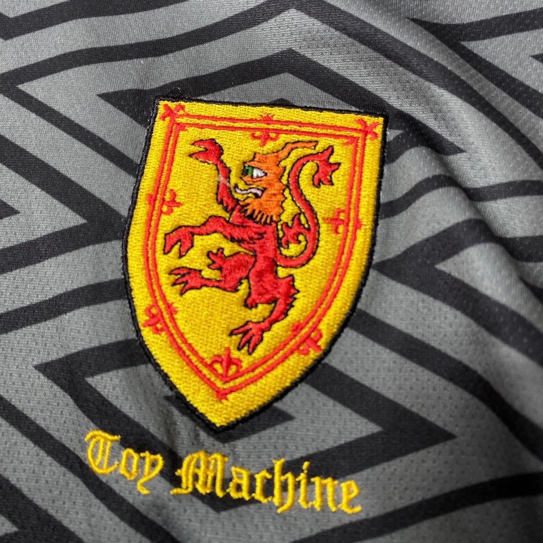 TOY MACHINE UMBRO コラボ ゲームシャツ ポロシャツ