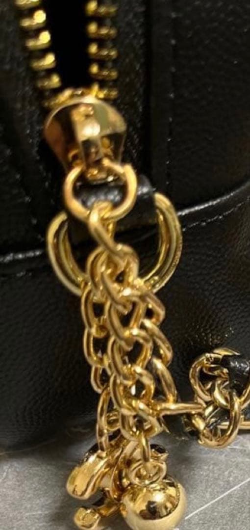 【CHANEL】ブラック キルティング チェーンショルダーバッグ ノベルティ